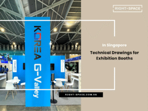 Technical Drawings for Exhibition Booths in Singapore