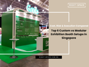 Top 6 Custom vs Modular Exhibition Booth Setups in Singapore