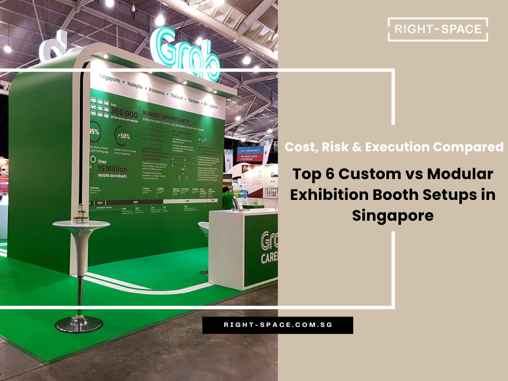 Top 6 Custom vs Modular Exhibition Booth Setups in Singapore