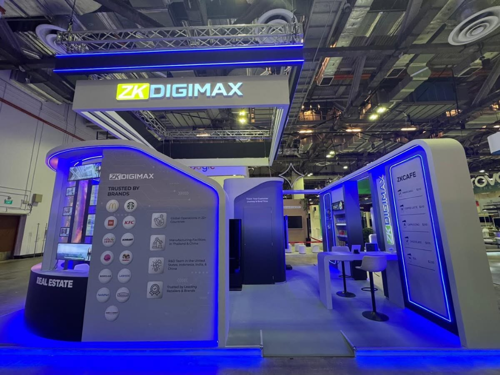 What are the build rules for an exhibition booth at Singapore EXPO?
