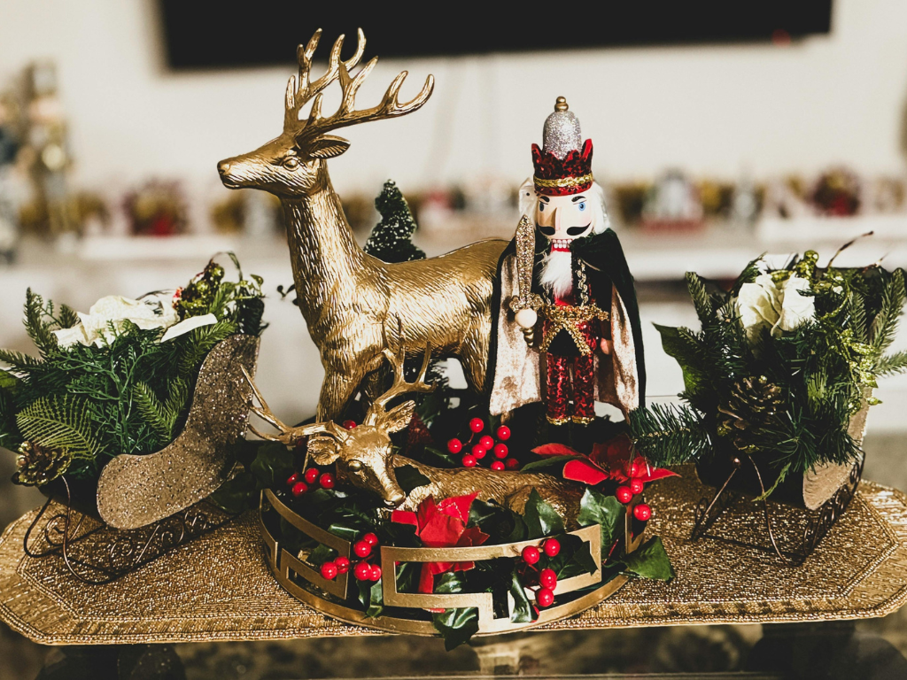 Which festive seasons do commercial spaces decorate for in Singapore?
