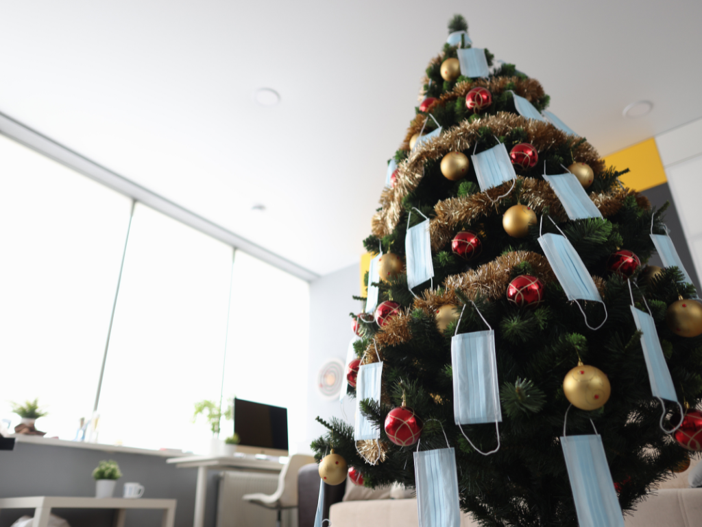 What is corporate festive decoration, and where does it go?