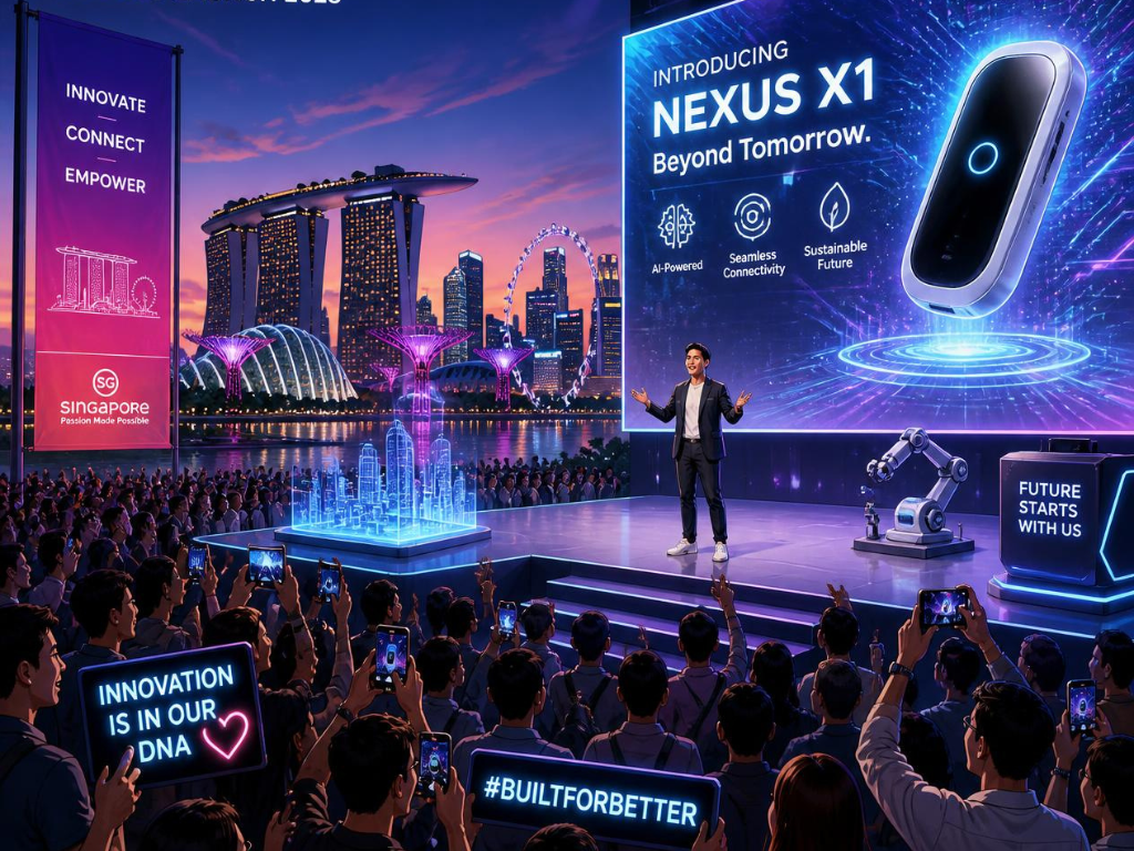 What does a product launch event cost in Singapore?
