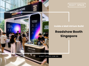 Roadshow Booth Singapore: Inside a Mall Atrium Build