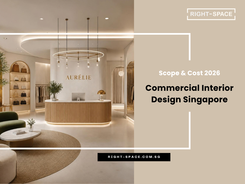 Commercial Interior Design Singapore: Scope & Cost 2026