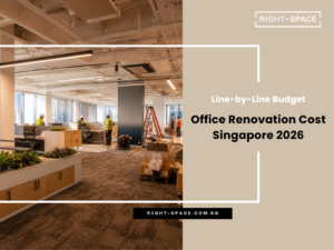 Office Renovation Cost Singapore 2026: Line-by-Line Budget