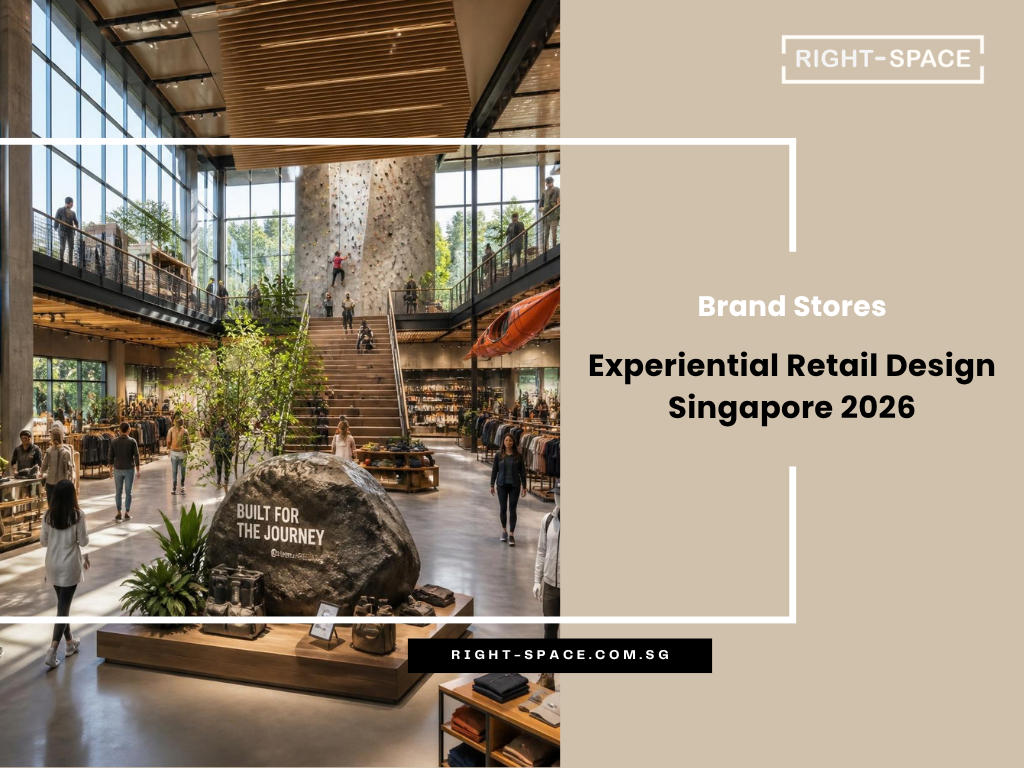Experiential Retail Design Singapore 2026: Brand Stores